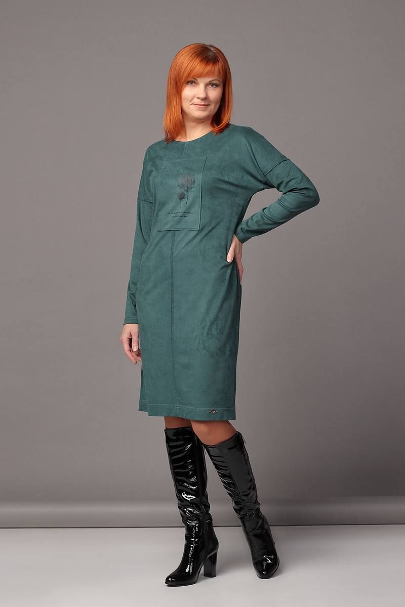 Платье Соджи 460 зеленый