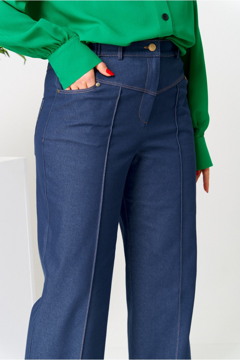 Брюки AVA fashion М-110 синий