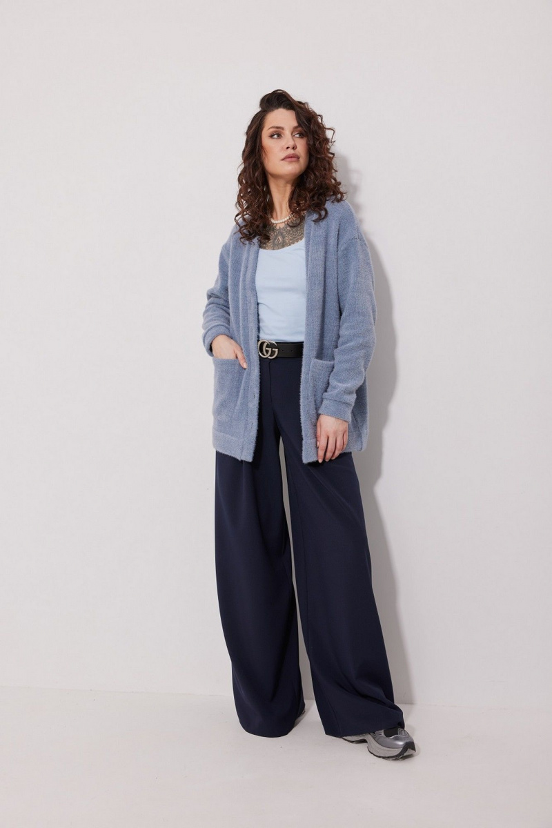 Кардиганы MG Wear 1005 голубой