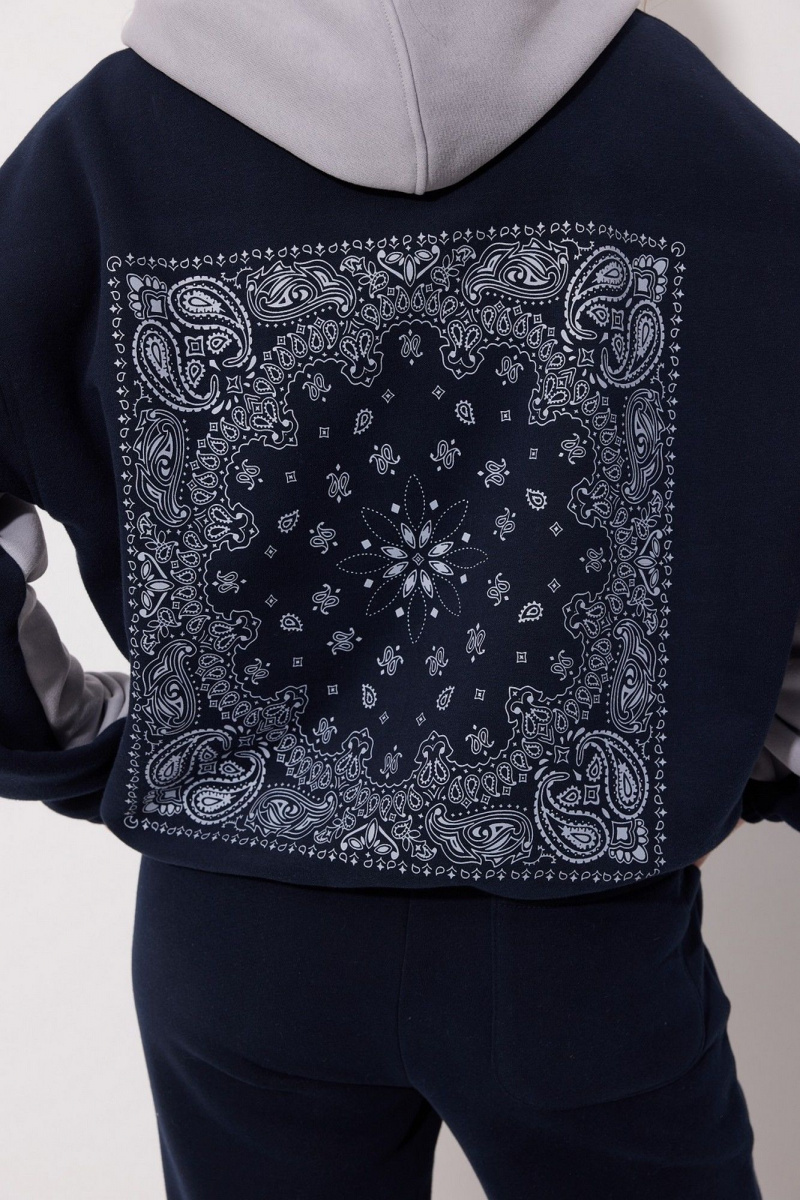 Толстовки и олимпийки MG Wear 2243 сине-серый