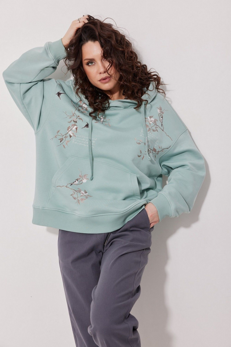 Толстовки и олимпийки MG Wear 2247 полынь