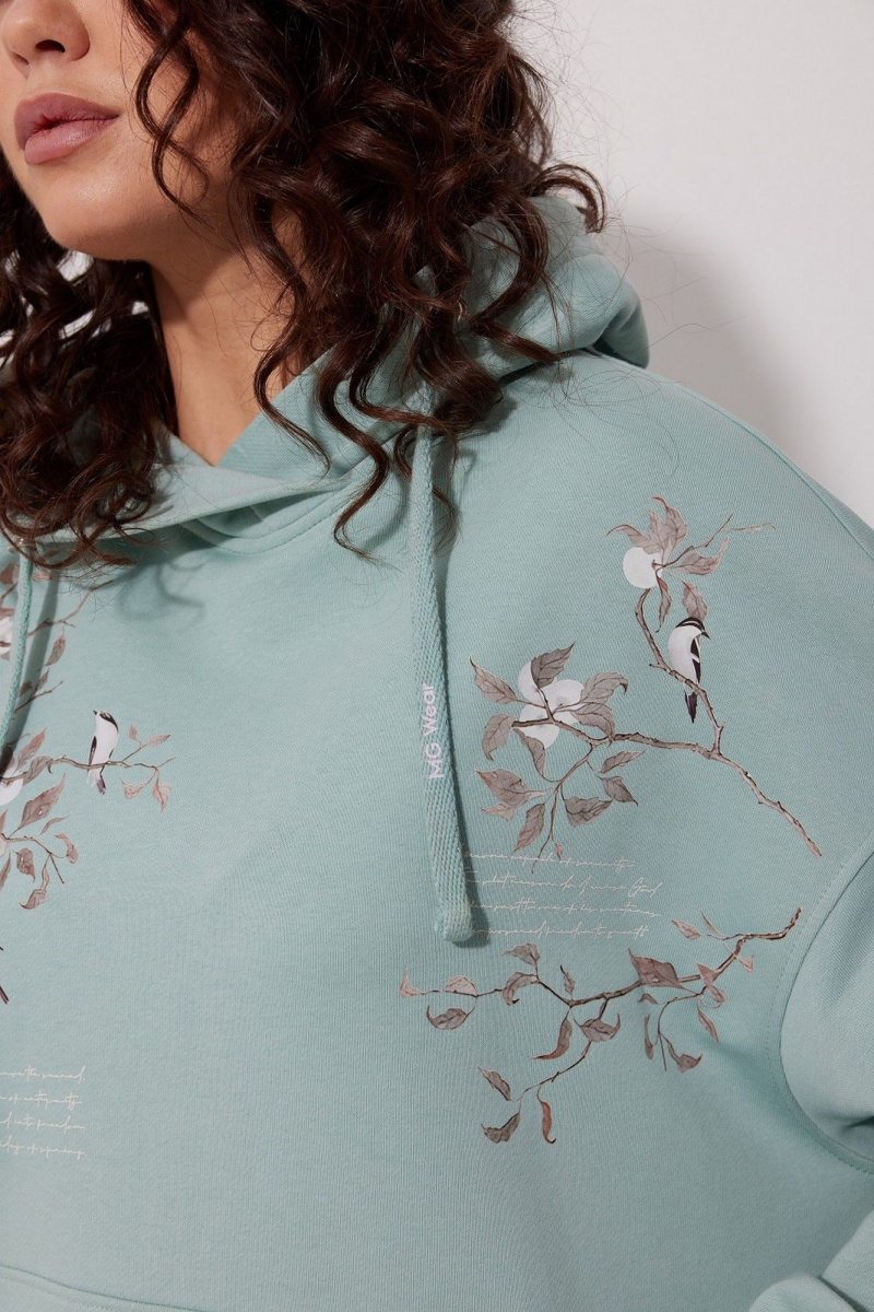 Толстовки и олимпийки MG Wear 2247 полынь