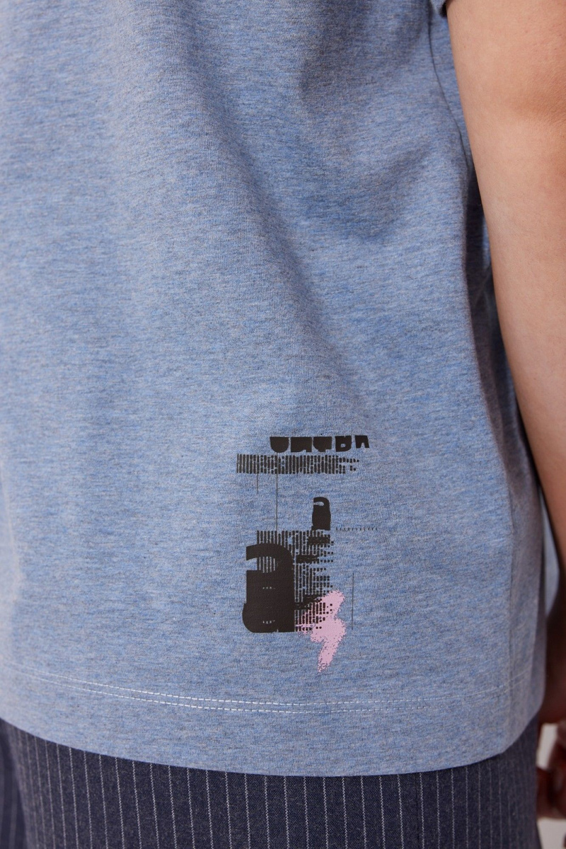 Майки MG Wear 2261 синий_меланж