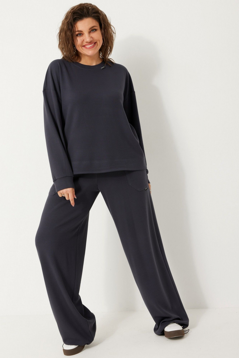 Брючный комплект BegiModa 3088 графит