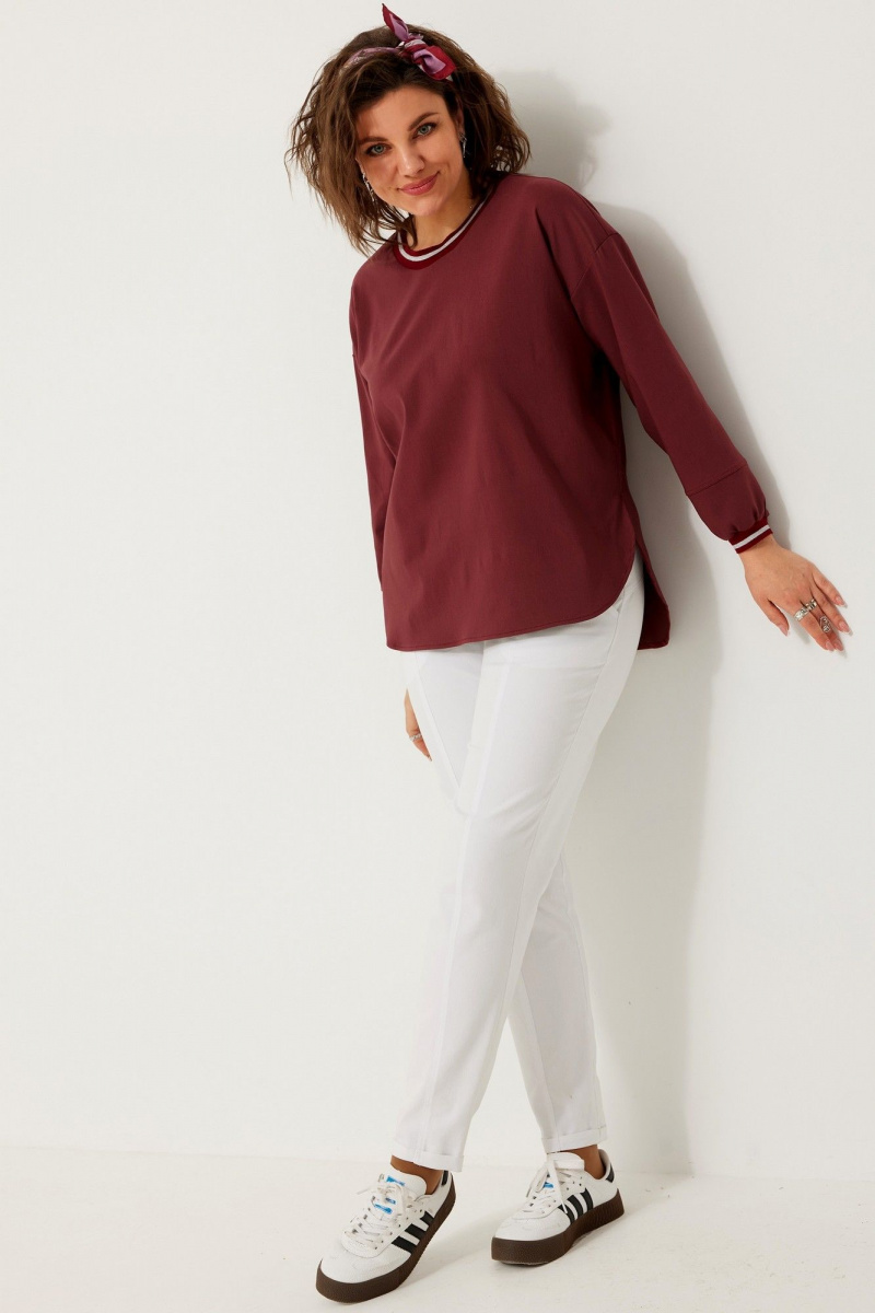 Блузы BegiModa 4121 бордо