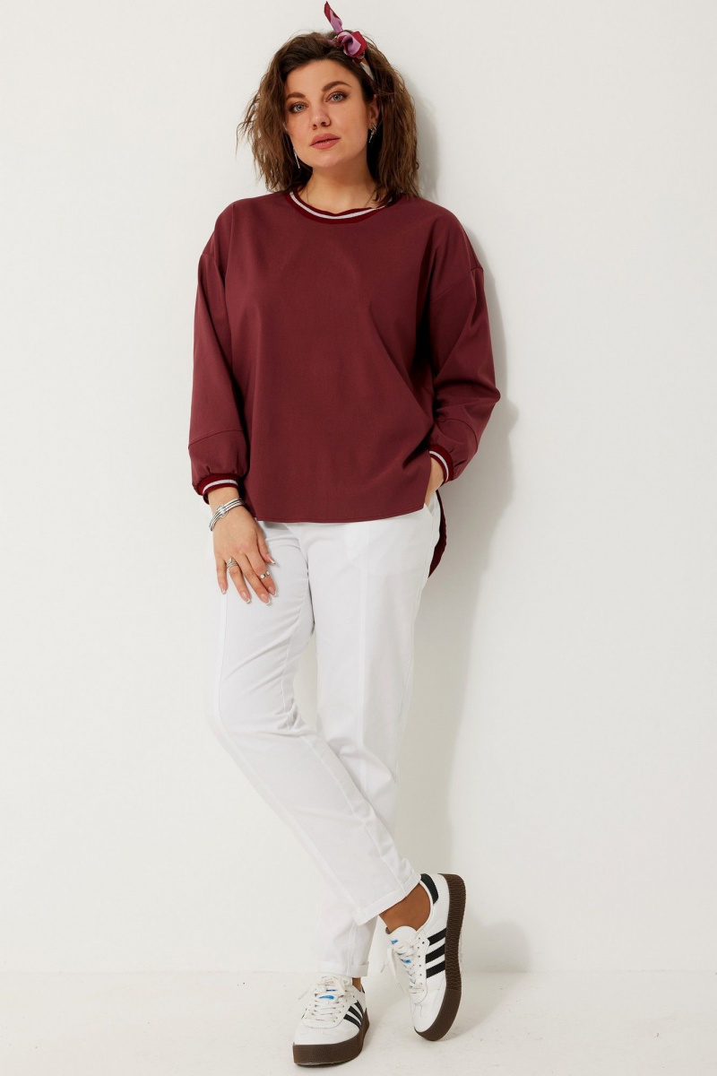 Блузы BegiModa 4121 бордо