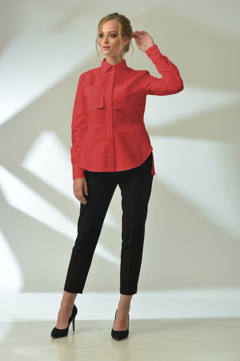 Блузы MAX 1-016К красный