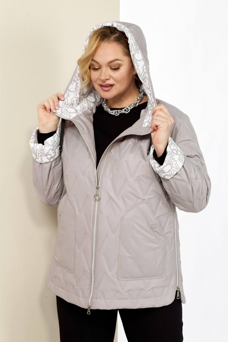 Женская куртка Shetti 2183 пудра
