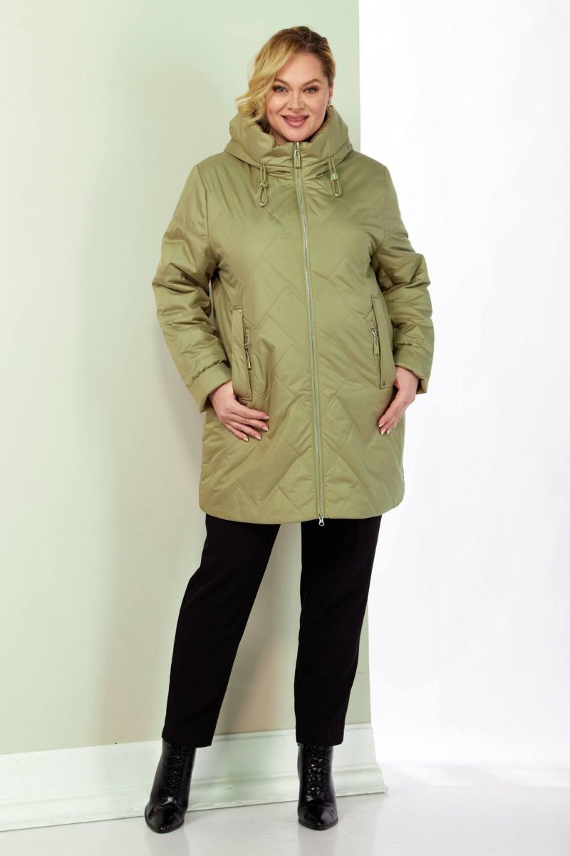Женская куртка Shetti 2186 оливковый