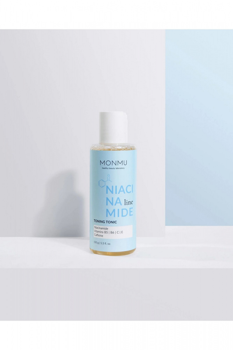 Тоники и лосьоны MONMU NIACINAMIDE Toning tonic, 150g