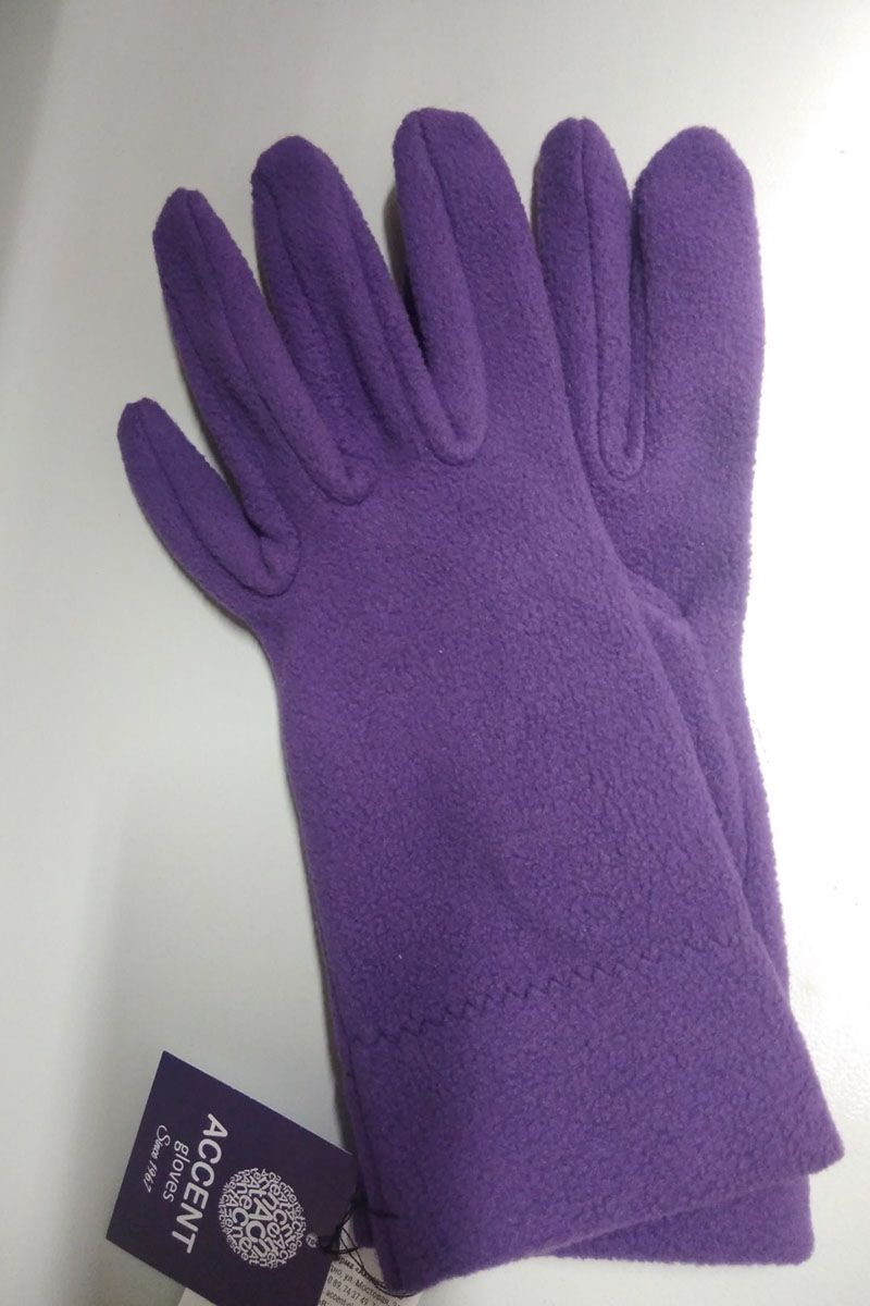 Перчатки и варежки ACCENT 1105у фиолет
