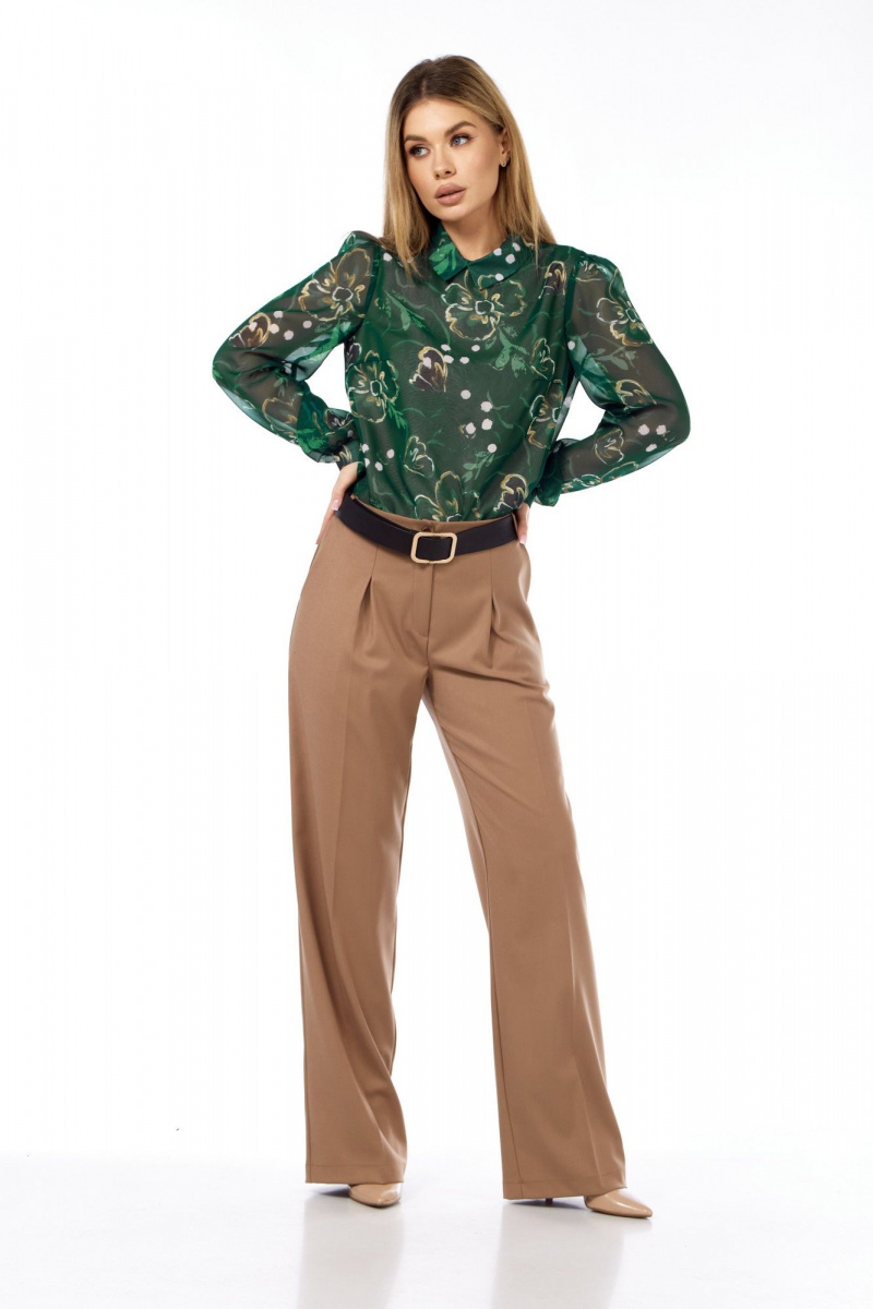 Блузы Talia fashion 439 зеленый