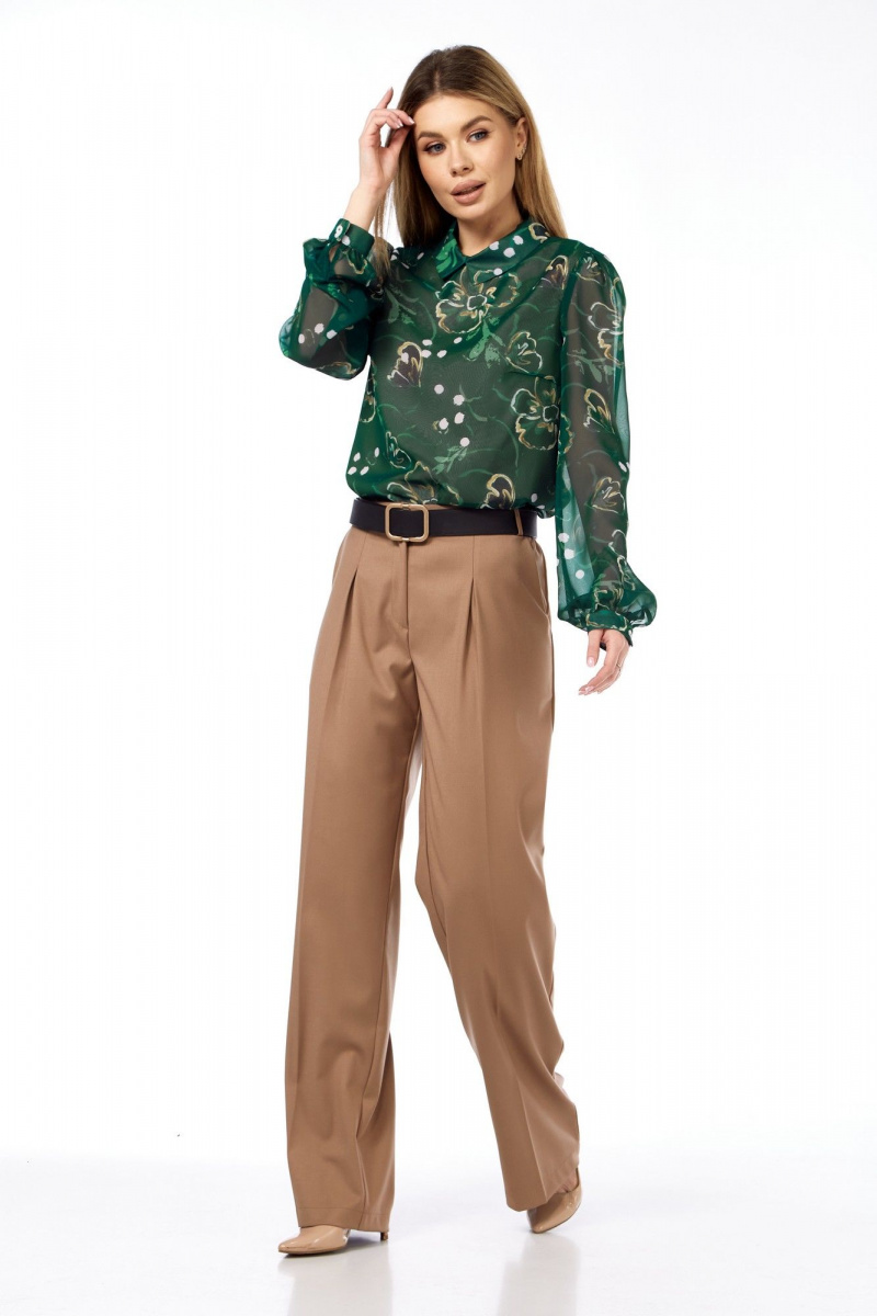 Блузы Talia fashion 439 зеленый