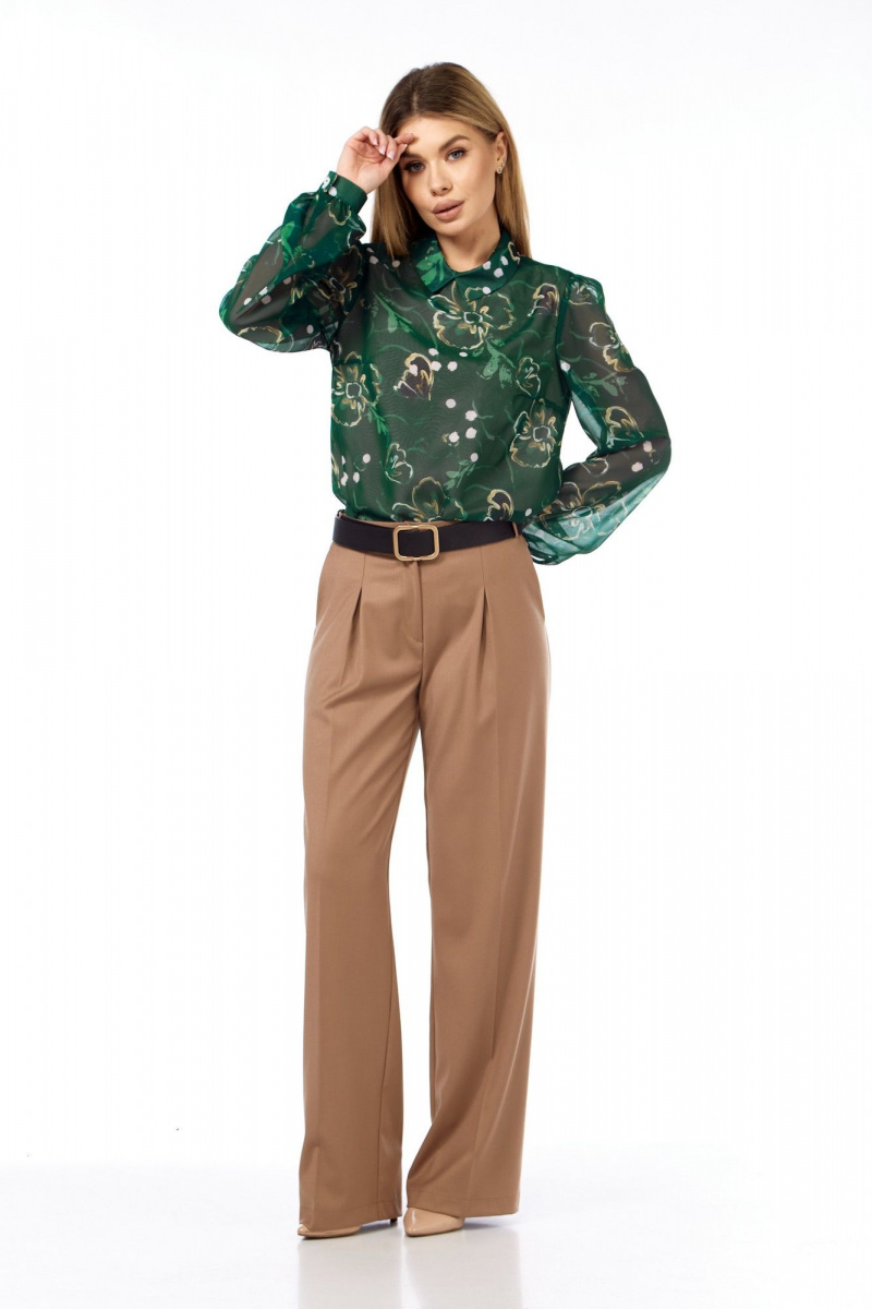 Блузы Talia fashion 439 зеленый