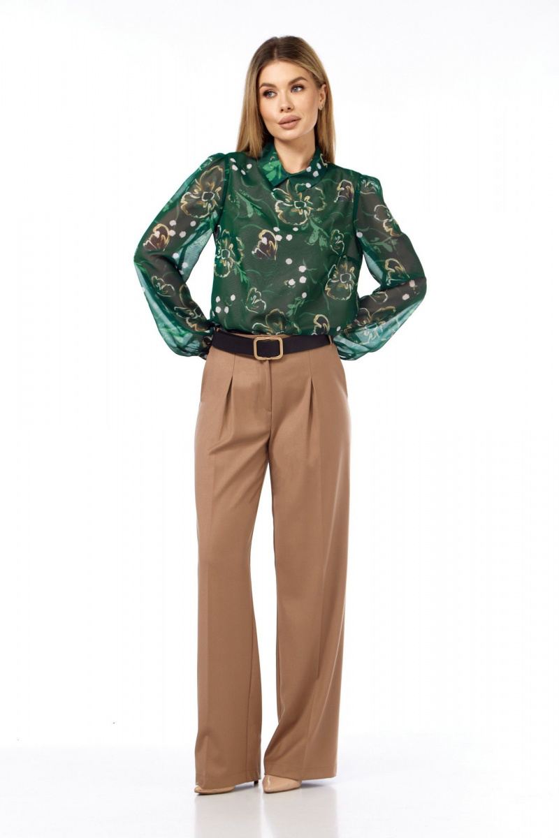 Блузы Talia fashion 439 зеленый