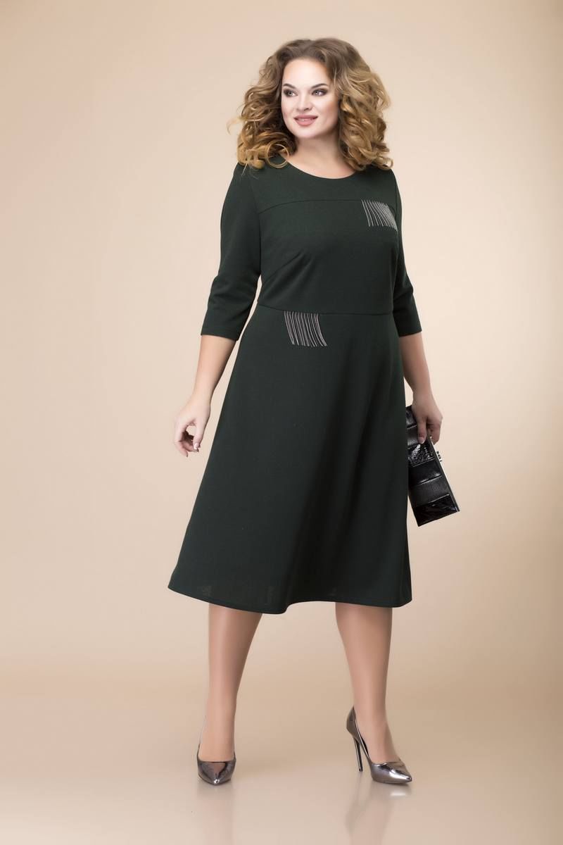 Платье Romanovich Style 1-2088 зелень