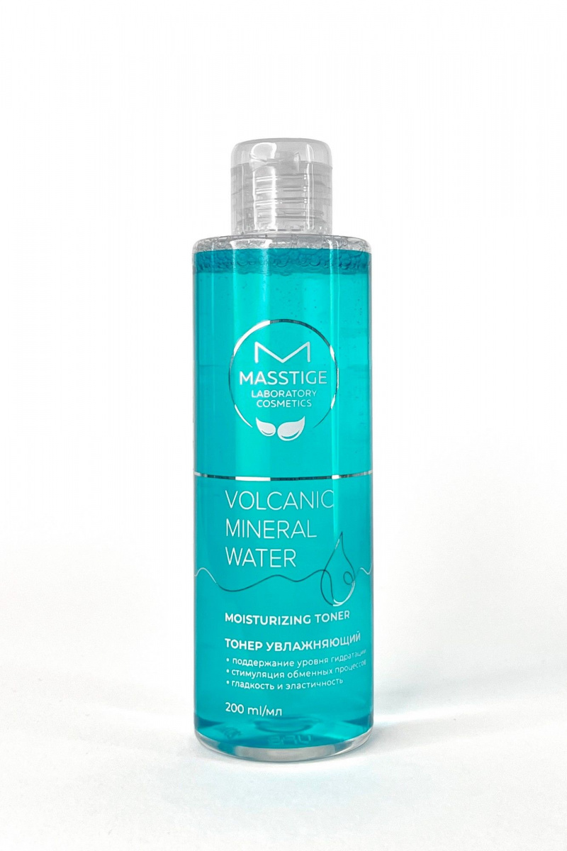 Тоники и лосьоны Masstige VOLCANIC MINERAL WATER Тонер увлажняющий 200 мл