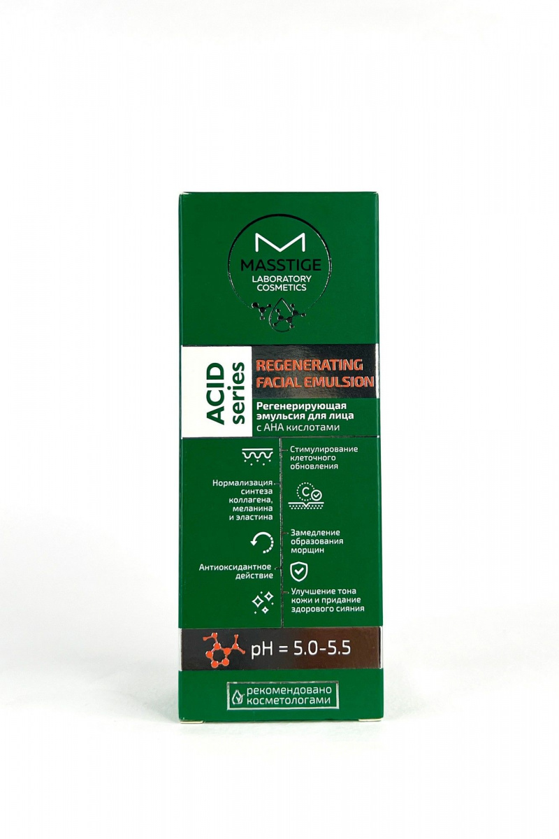 Тоники и лосьоны Masstige ACID Series Регенерирующая эмульсия для лица 50 мл