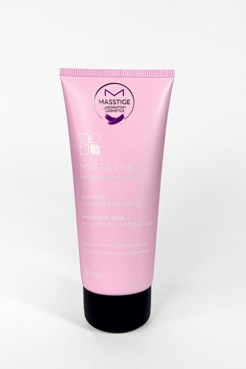Маски для лица Masstige Matte Line Маска для лица очищающая и матирующая 100 мл