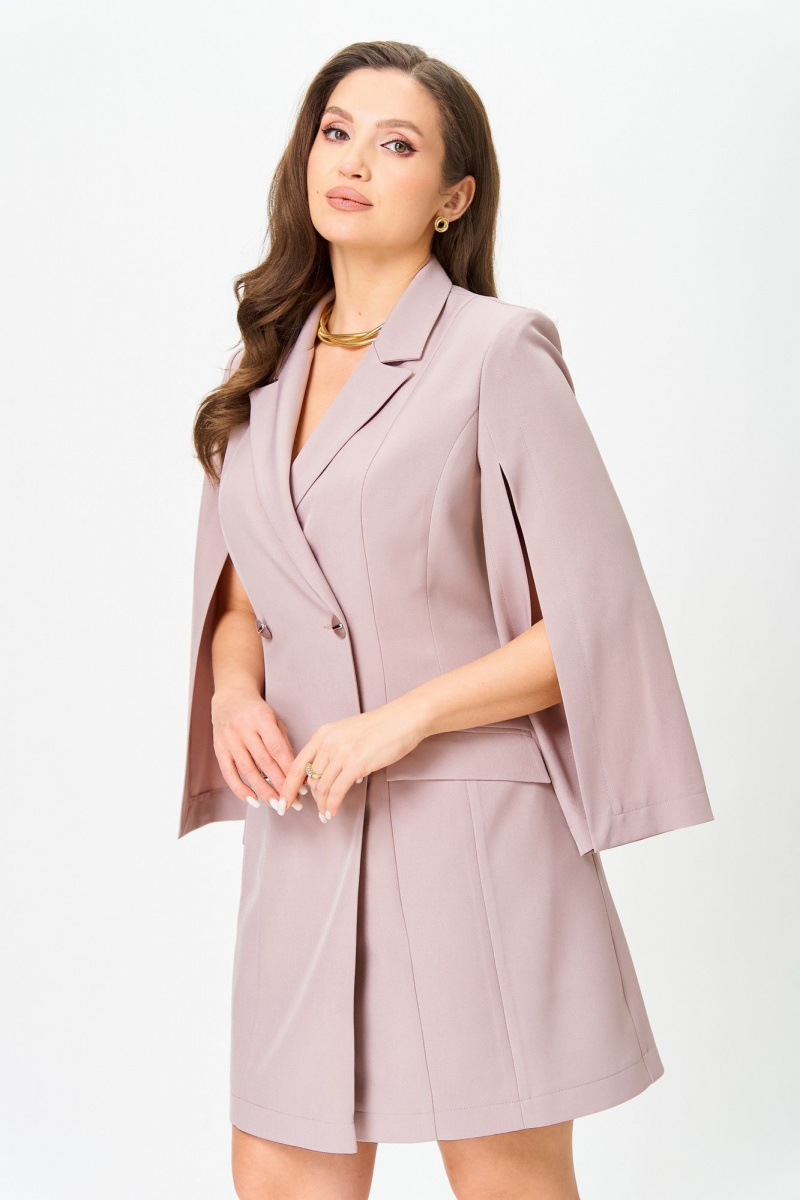 Платья ANASTASIA MAK 1246 розовый