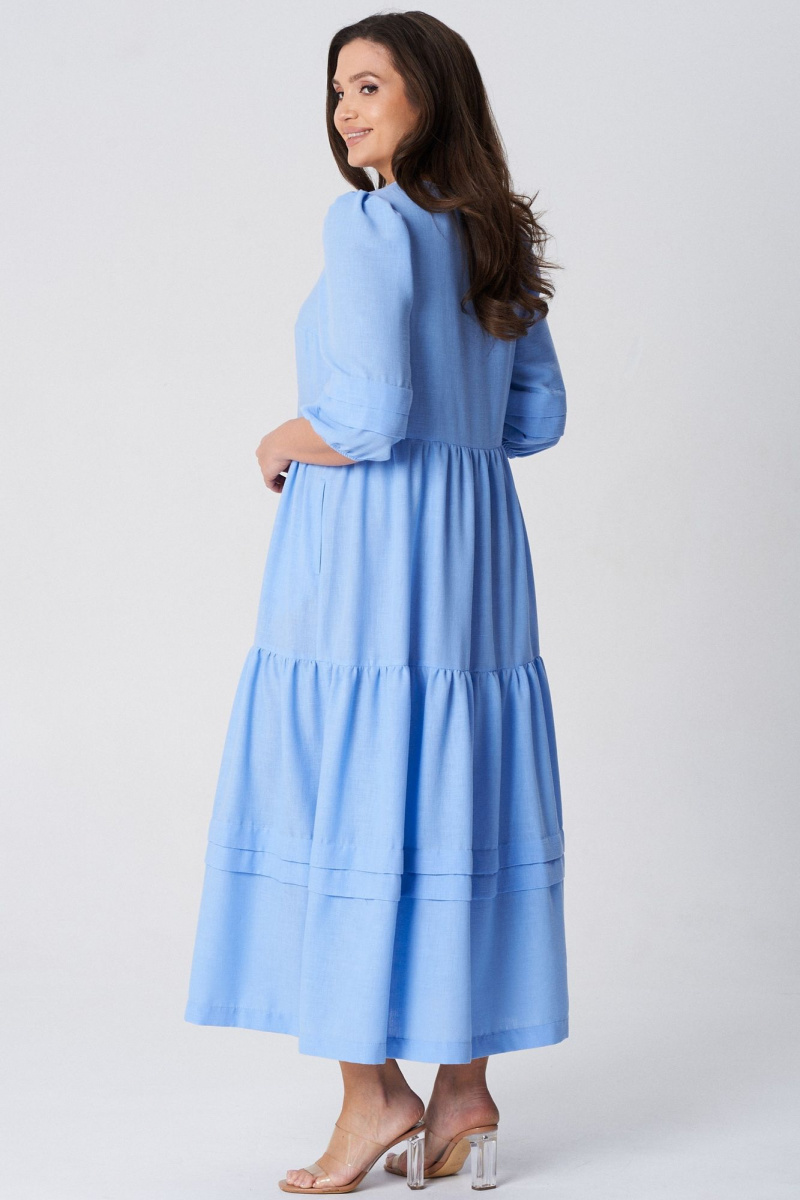 Платья LeNata 16507 голубой