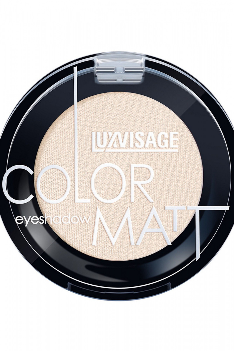Тени для век LUXVISAGE Тени для век LUXVISAGE COLOR MATT 1,5 г 11 светлый кремовый