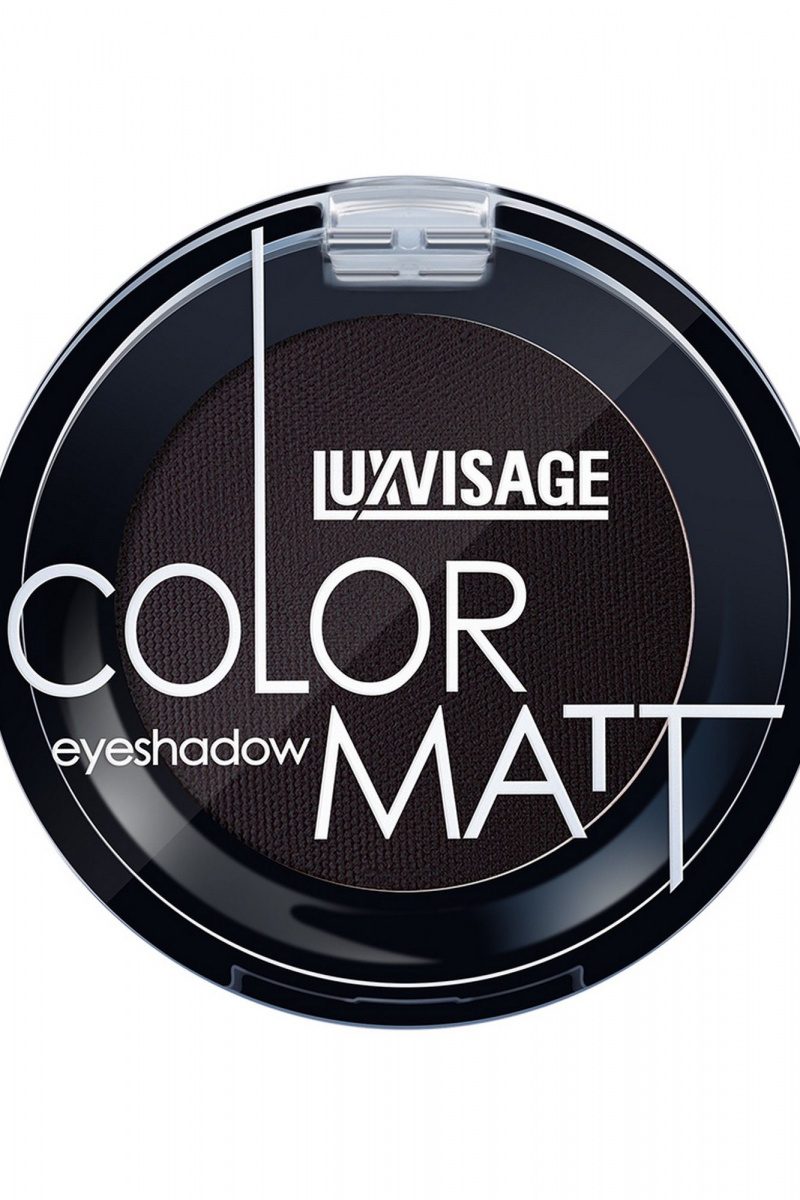 Тени для век LUXVISAGE Тени для век LUXVISAGE COLOR MATT 1,5 г 15 черный