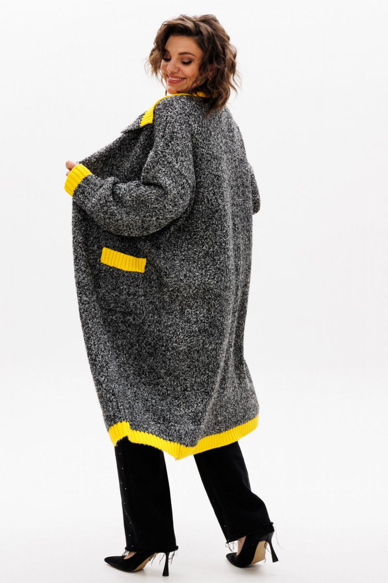 Кардиганы Michel chic 366 серый_меланж