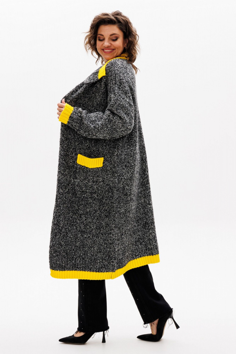 Кардиганы Michel chic 366 серый_меланж