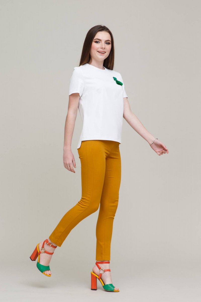 Брюки Domna 12084(170) шафрановый