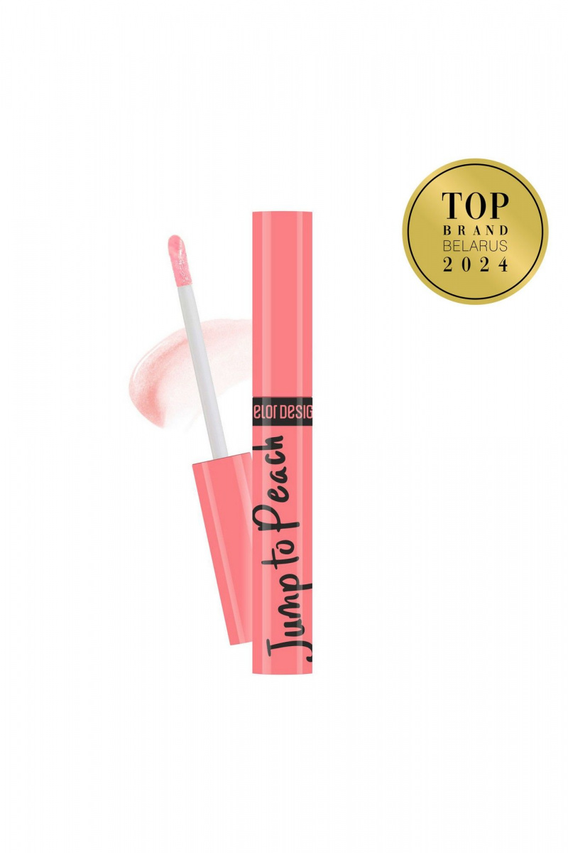 Блески и тинты Belor Design Блеск для губ меняющий цвет Jump to Peach