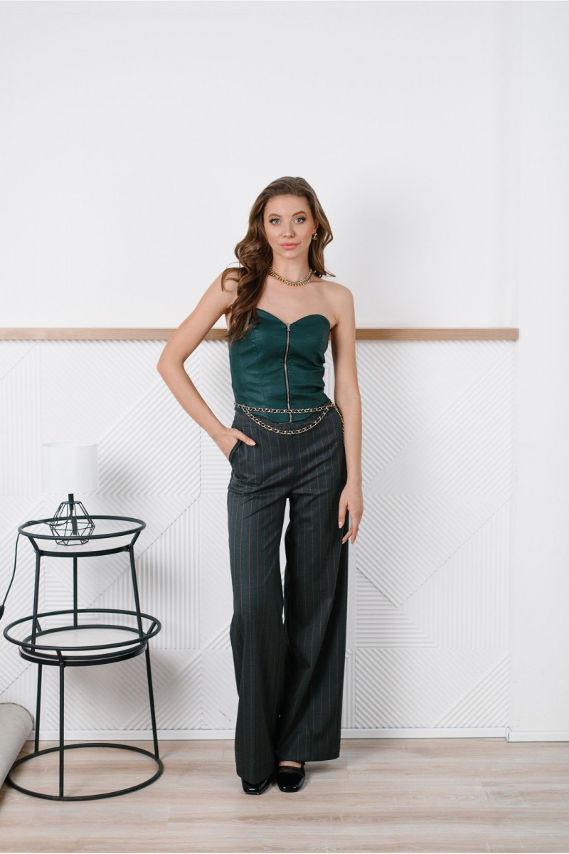 Топы MONA STYLE FASHION&DESIGN 24071 изумрудный