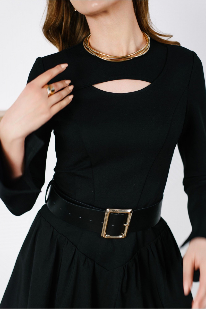 Платья MONA STYLE FASHION&DESIGN 24041 черный
