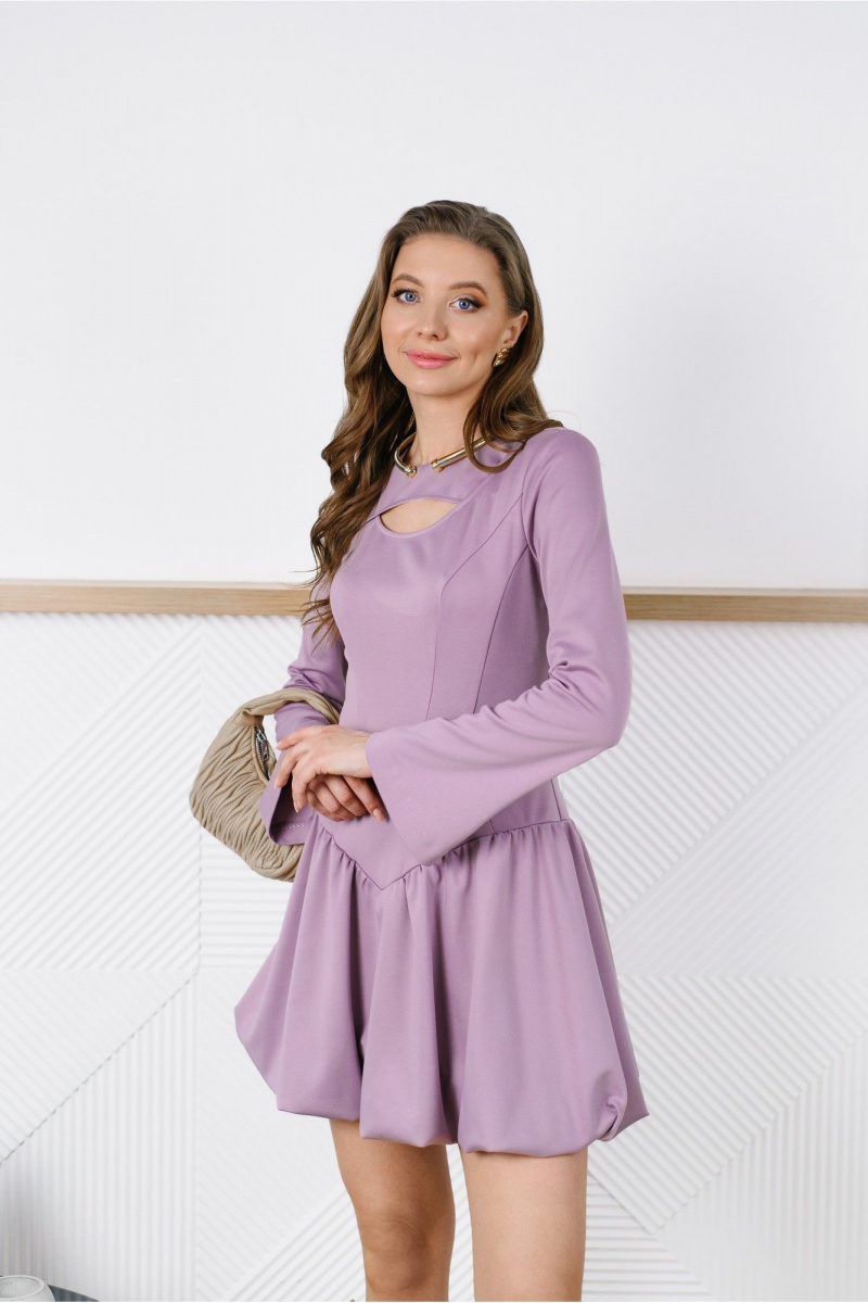 Платья MONA STYLE FASHION&DESIGN 24041 пудровый