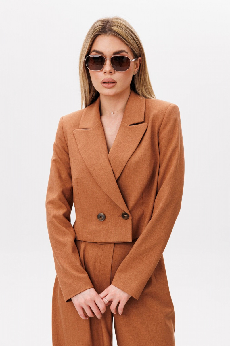 Брючный костюм Amberа Style 2080-4 терракот