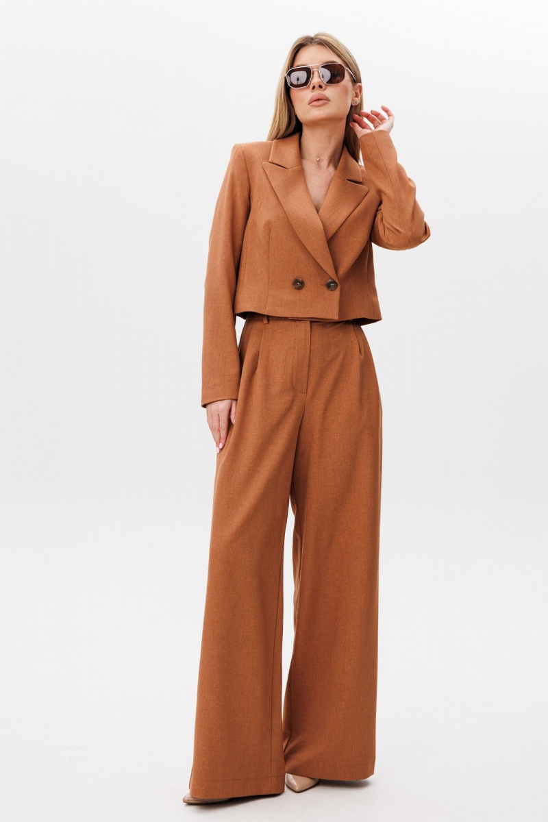 Брючный костюм Amberа Style 2080-4 терракот
