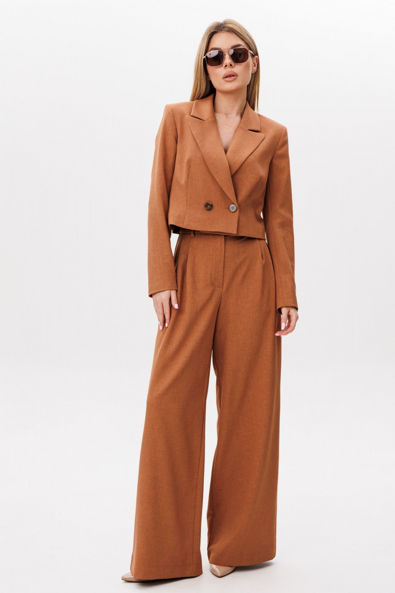Брючный костюм Amberа Style 2080-4 терракот