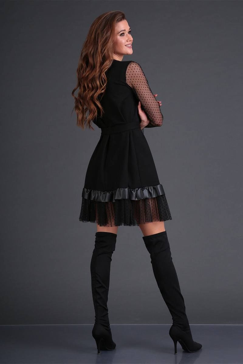 Платье DoMira 01-534 черный