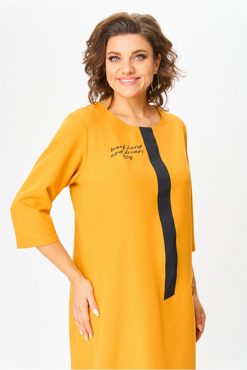 Платья Michel chic 2073/1 горчичный