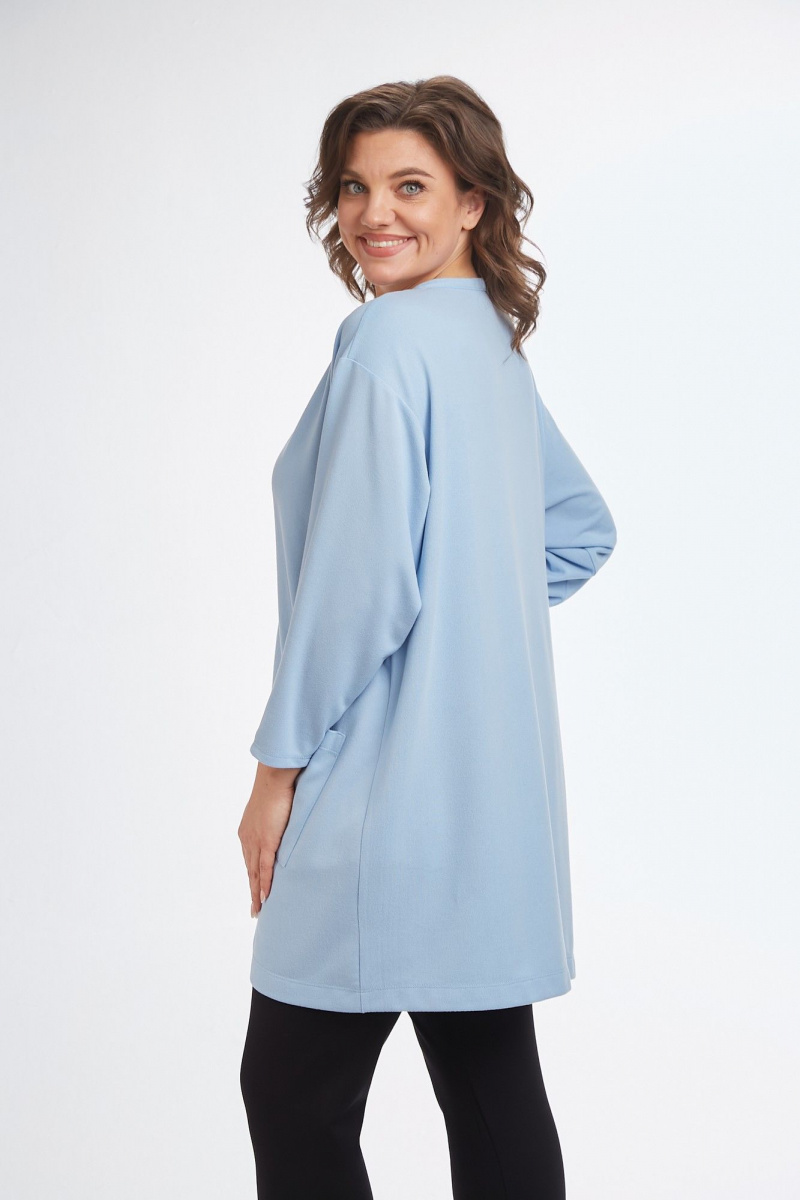 Кардиганы Avenue Fashion 0336 голубой