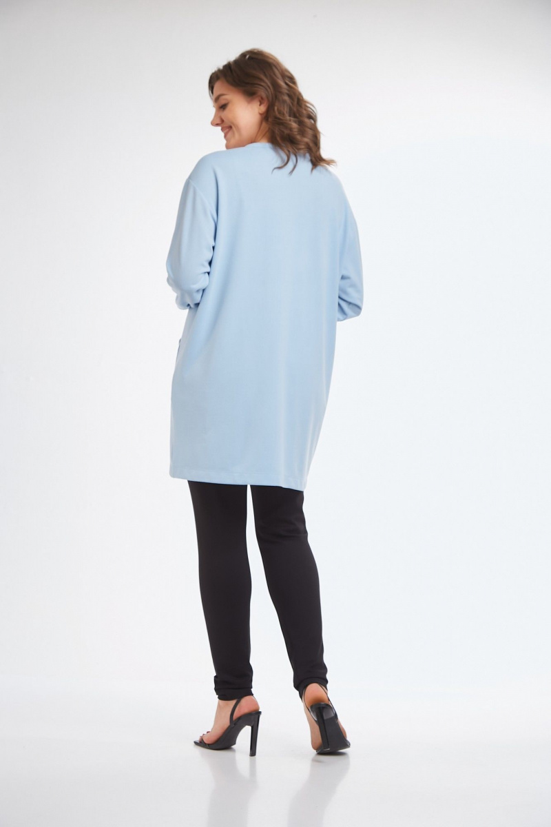 Кардиганы Avenue Fashion 0336 голубой