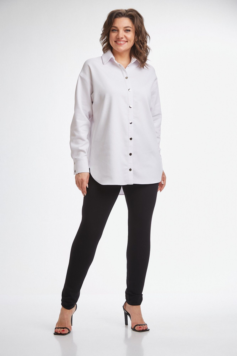Рубашки Avenue Fashion 0321-1 белый