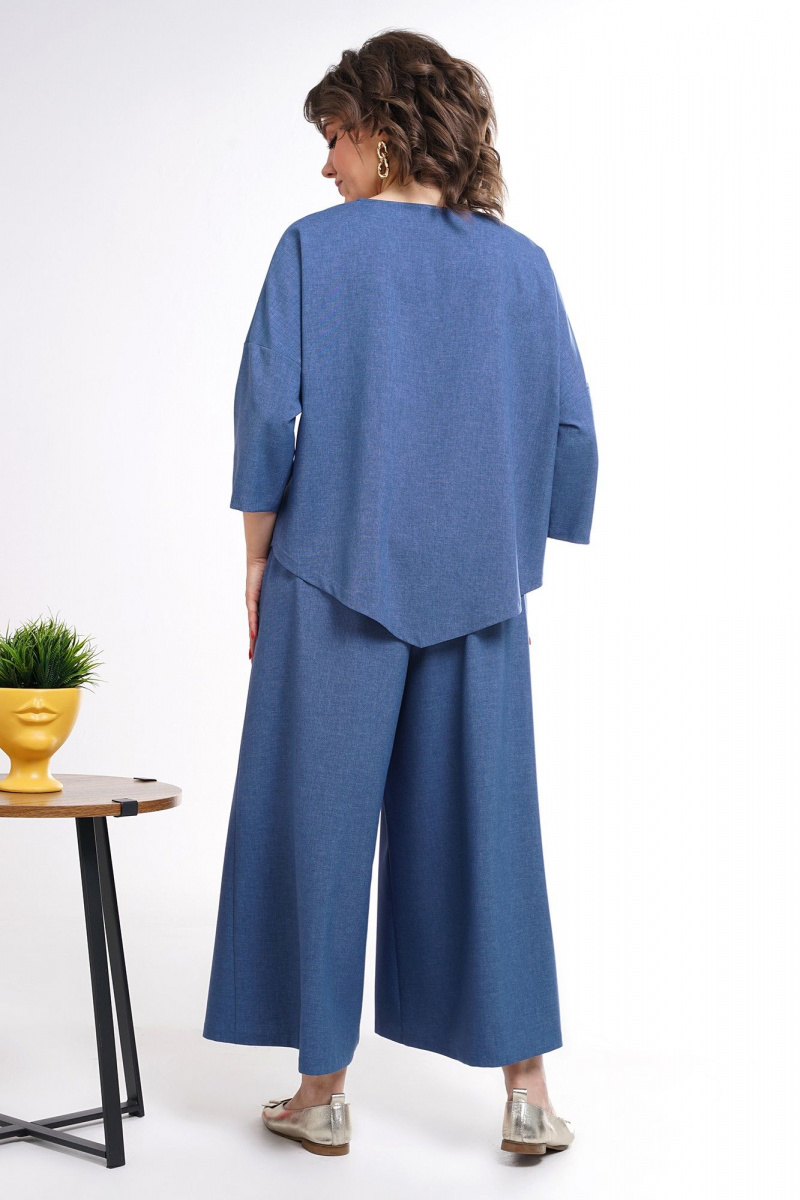 Брючный комплект Alani Collection 2311 синий