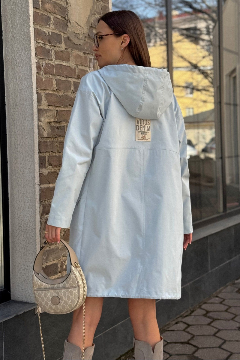 Женская куртка Rumoda 2255 голубой