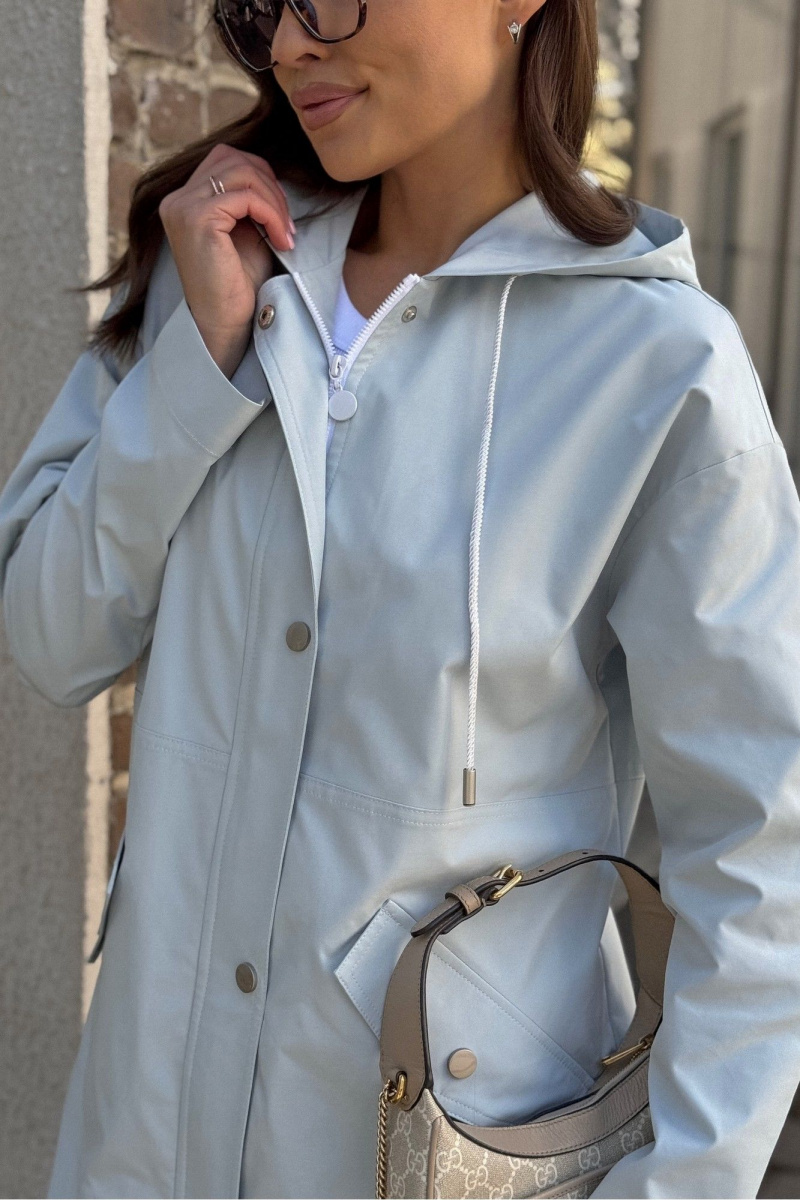 Женская куртка Rumoda 2255 голубой