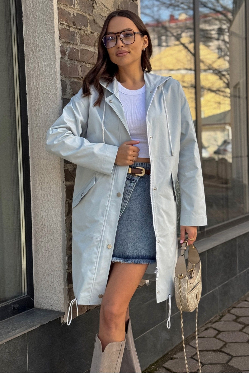 Женская куртка Rumoda 2255 голубой