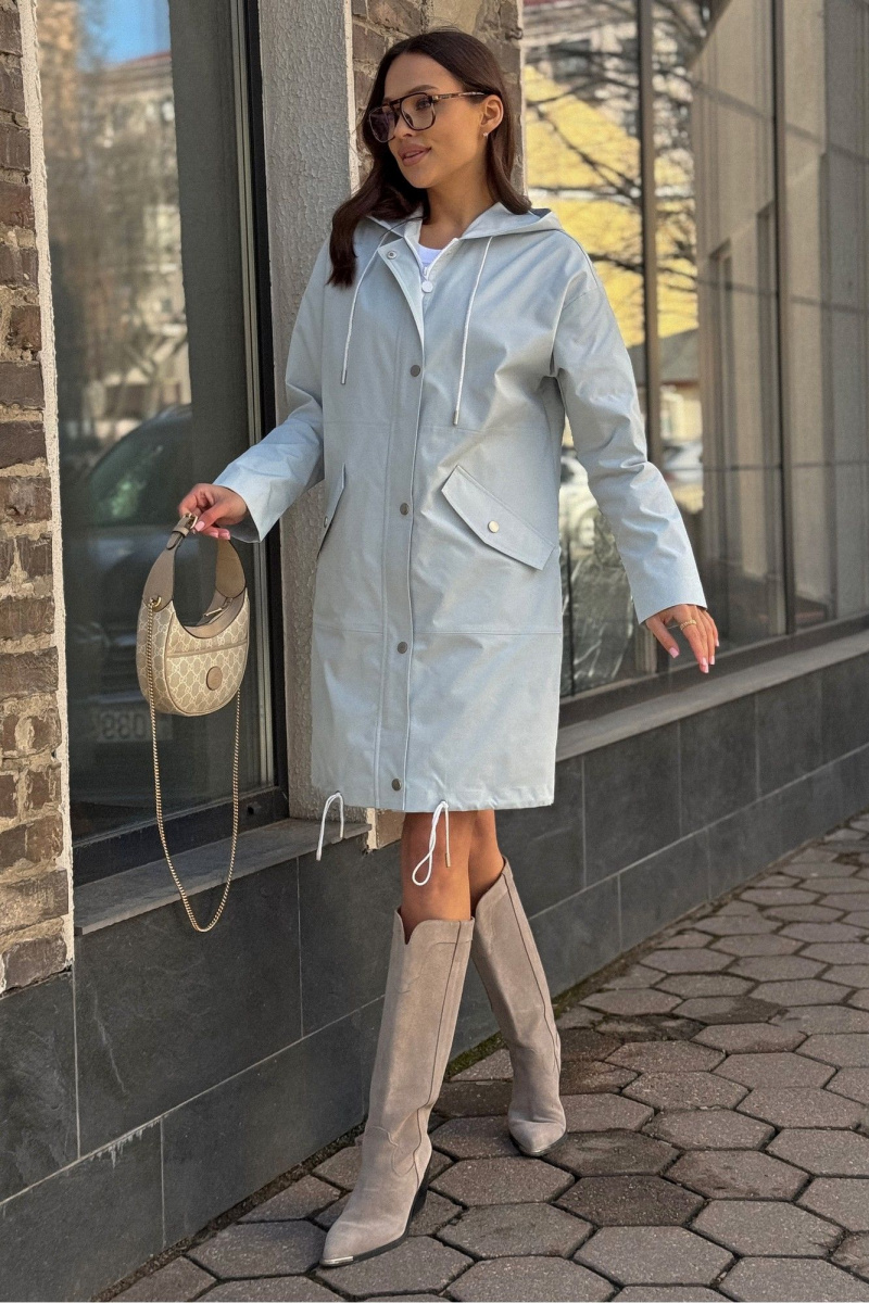 Женская куртка Rumoda 2255 голубой