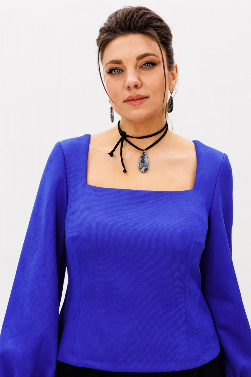 Блузы Anelli 1531 василек