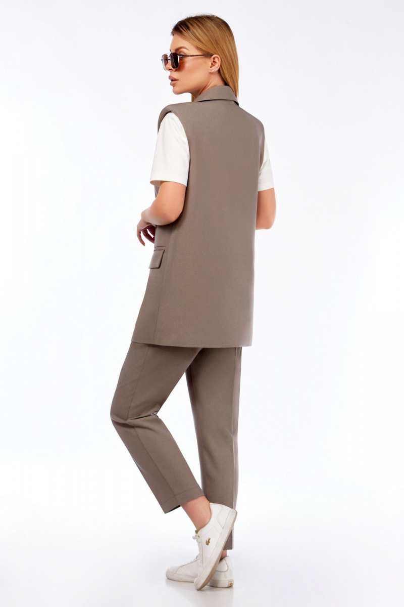 Брючный костюм LEANNA-STYLE 9024-1 бежевый