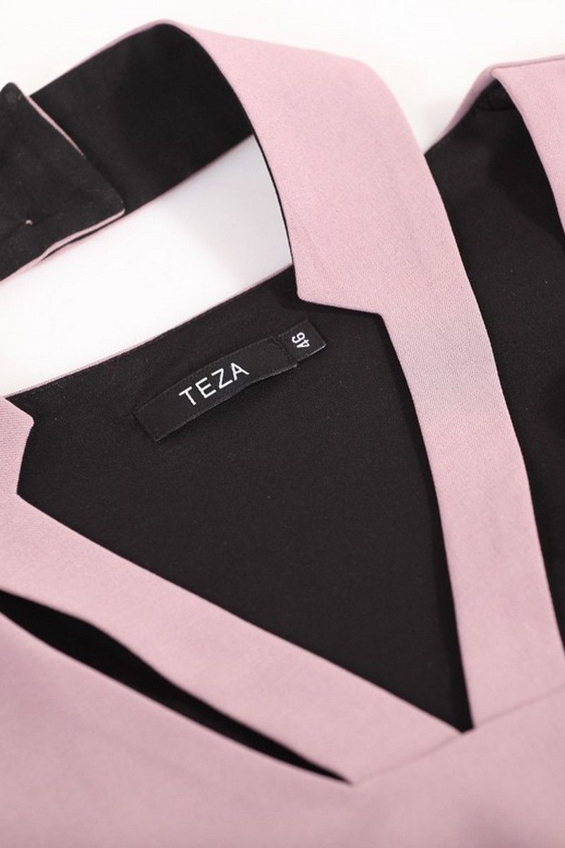Платье TEZA 2025 бледно-розовый